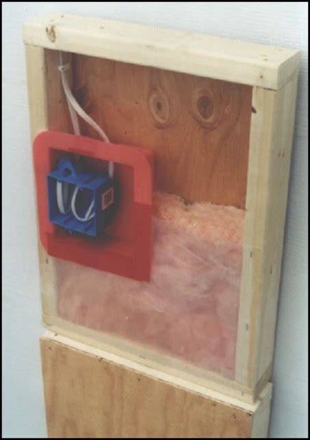 air barrier behind electrical boxes|airtight electrical box installation.